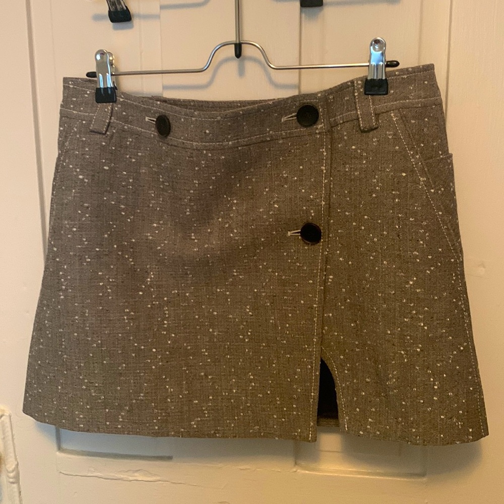 Limited edition TopShop wool-blend skirt